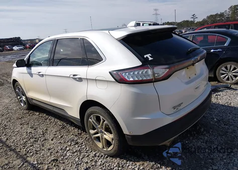 2017 Ford Edge Titanium z USA, uszkodzony, nr VIN 2FMPK4K8XHBC70023